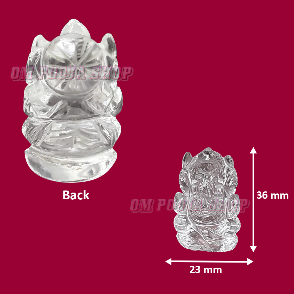 Crystal Ganesha Idol Gms Buy Online India Usa Uk