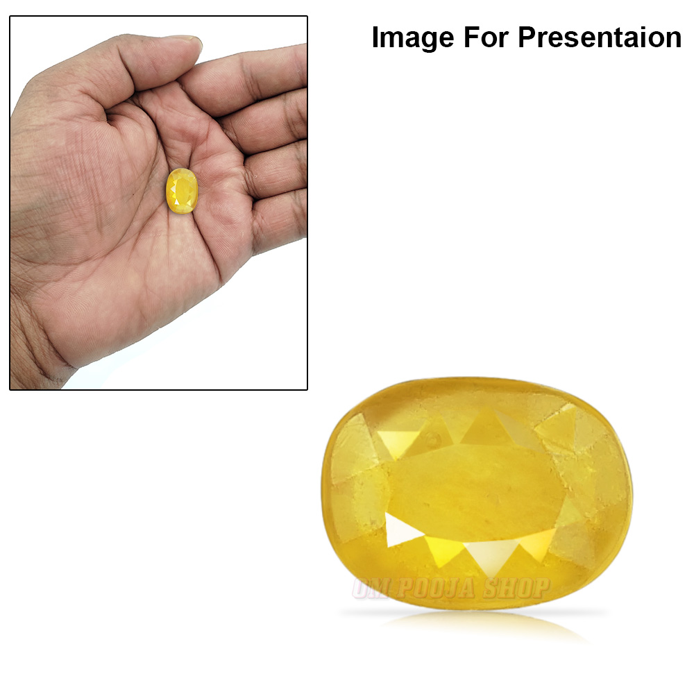 Buy Yellow Sapphire Pushkaraj / Pukharaj - 4.85 carats