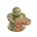 Shivlinga in Unakite Gemstone