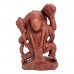 Standing Hanuman ji Idol in Red Aventurine Gemstone - 254 Gms