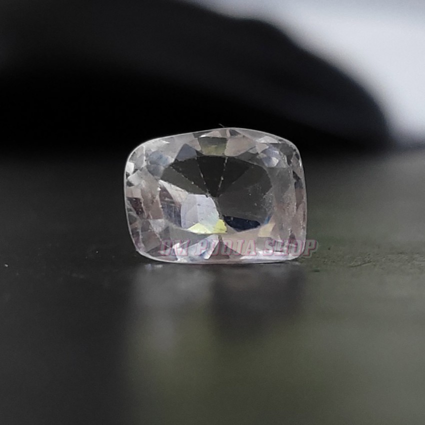 White Sapphire (Safed Pukhraj)  - 6.05 carats