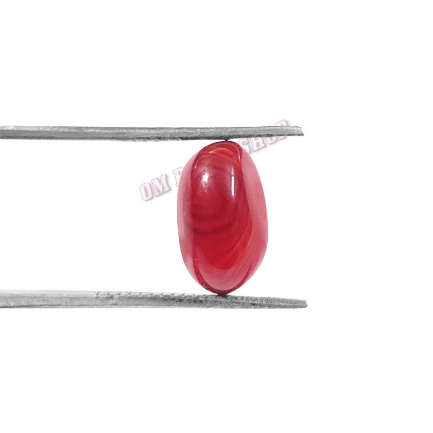 Red Sulemani Hakik Stone Red Yamini Hakik - 3.50 Carat