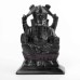 Black Ganeshji in Black Marble