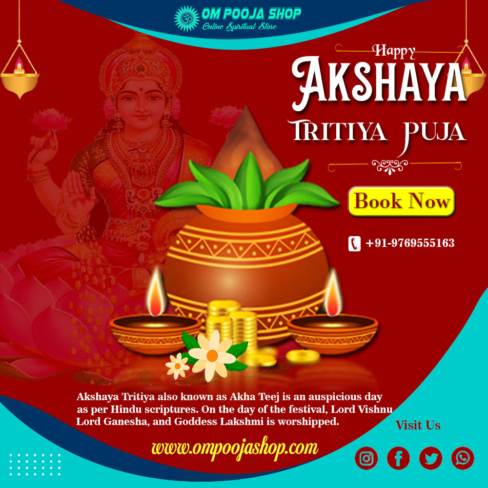 Book Akshaya Tritiya Puja online from India USA UK Canada