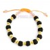 Rudraksha with Golden Cap Bracelet