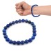 Lapis Lazuli Stone Bracelet - Beads 8 mm