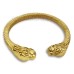 Lion Head Brass Kada Bracelet