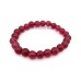 Ruby Gemstone Bracelet for Crown Chakra - 8 mm