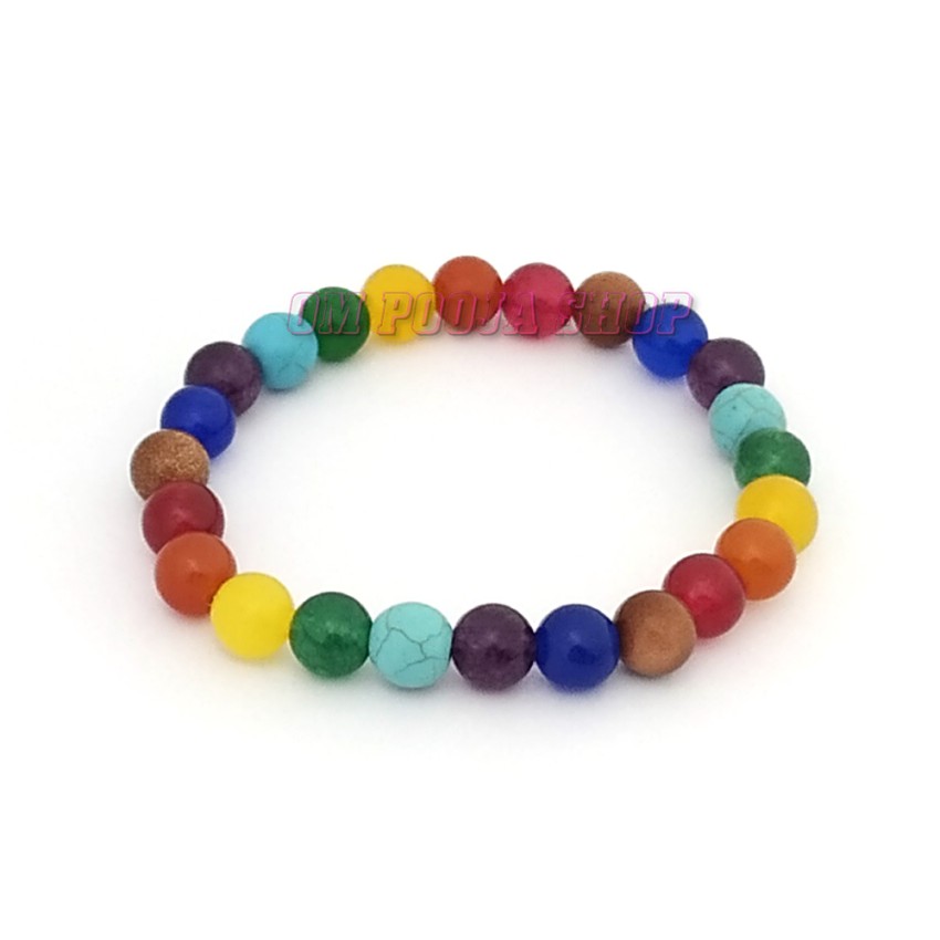 Seven Chakra Original Gemstone Bracelet