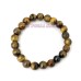 Tiger Eye Gemstone Bracelet for Solar Chakra