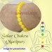 Yellow Jade Gemstone Bracelet for Solar Chakra - 8 mm