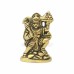 Bajrangbali Hanuman Statue in Brass - 2.5 inch