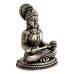 Annapurna Mata Excellent Brass Statue - SIze: 2 inches