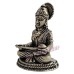 Annapurna Mata Excellent Brass Statue - SIze: 2 inches