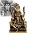 Ardhanarishvara with Ganesha Statue in Brass - (Size 6.25x4.2x2 inches)