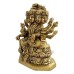 Gayatri Idol in Brass - 5 Inches