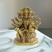 Gayatri Idol in Brass - 5 Inches