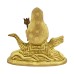 Khodiyar Mata Brass Idol - Size: 3 x 3.5 x 1.3 Inches