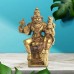 Lakshmi Narasimha Brass Idol - Size - 3.6 x 2.5 x 1.5 inches