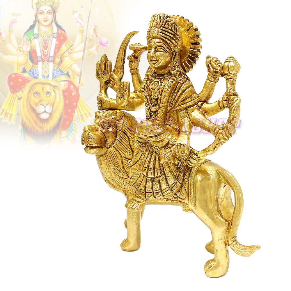 Durga Mata Brass Statue Buy online in USA UK Canada from India