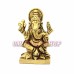 Ekdanta Ganpati Idol in Brass