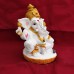 Ganpati Idol For Home Decor for Car Dashboard, Office, Gift - Size 3.4 x 2.4 x 2 inches