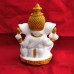 Ganpati Idol For Home Decor for Car Dashboard, Office, Gift - Size 3.4 x 2.4 x 2 inches