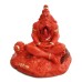 Meditating Hanuman Statue Ramji in Heart for Car Dashboard, Office, Gift & Home Decoration - Size 3 x 3 x 2 inches