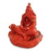 Meditating Hanuman Statue Ramji in Heart for Car Dashboard, Office, Gift & Home Decoration - Size 3 x 3 x 2 inches