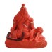 Meditating Hanuman Statue Ramji in Heart for Car Dashboard, Office, Gift & Home Decoration - Size 3 x 3 x 2 inches