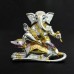 Lord Ganesha Riding on Mouse Statue