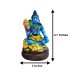 Neelambar Lord Shiva Idol in Blessing Pose for Car Dashboard, Office, Gift & Home Decoration - Size 4.7 x 3 x 2.5 inches