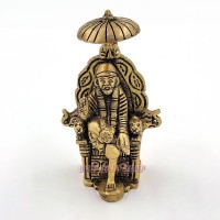 Buy Bhunes Brass Ashta Bhuja Goddess Varahi Eight Armed Brass Sculpture,  Varahi Devi Idols, Varaha Sculptures, Matrikas, Barahi Murti,Gold, 9.5  Inch, 1 Piece Online at Low Prices in India 