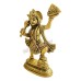 Hanumanji Carrying Mountain Statue in Brass