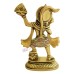 Hanumanji Carrying Mountain Statue in Brass