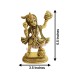 Hanumanji Carrying Mountain Statue in Brass