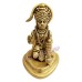 Mahabali Hanuman Brass Murti - 4 inch