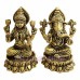 Shubh Labh Laxmi Ganpati Brass Murti