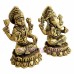 Shubh Labh Laxmi Ganpati Brass Murti