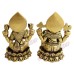 Shubh Labh Laxmi Ganpati Brass Murti