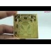 Golden Maha Kali Yantra in Copper - 3 inches