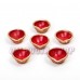 India Traditional Mitti Diye Set of 6