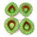 Eco Friendly Mitti Diya Set of 4