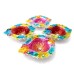 Rangoli Mitti Diya Set of 4