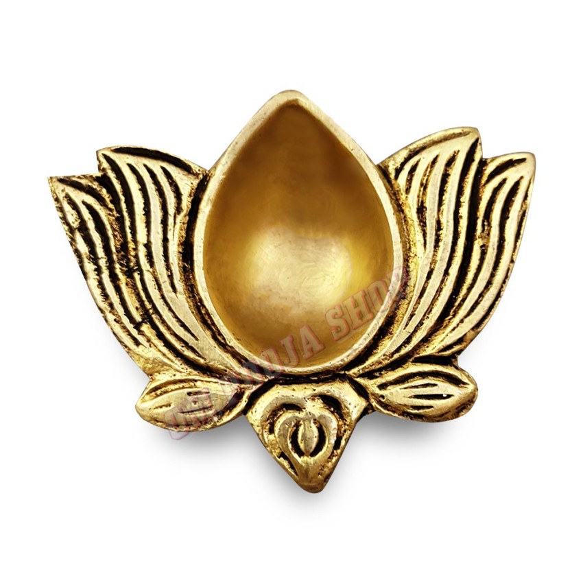 Lotus Diya in Brass