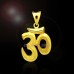 Aum 18KT Pure Gold Pendant - 2.68 grams