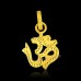 Holy Letter Om (Aum) 18Kt Pure Gold Pendant - 0.580 grams