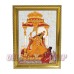 Bagalamukhi Mata Photo in Wooden Frame