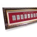 Sri Ashta Lakshmi Yantra Frame in German Silver for Gift - 4 x 11.5 inch