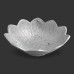 German Silver Flower Design Prayer Bowl - Size 3.75 inches